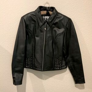 FMC leather coat